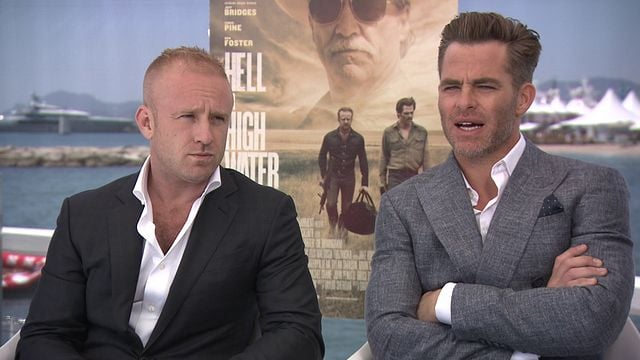 De passage à Cannes, où le film était présenté dans la catégorie Un Certain Regard, Chris Pine, Ben Foster et le réalisateur David Mackenzie ont évoqué "Comancheria", et notamment son rapport à la violence.