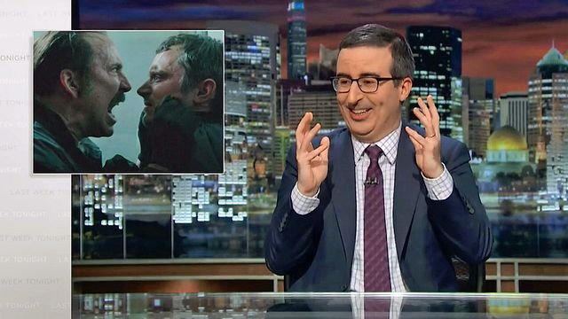 Dans l'émission Last Week Tonight sur la chaîne HBO, l'animateur&nbsp;John Oliver commence son sujet principal sur&nbsp;acheteurs de dettes par une vacherie sur Nicolas Cage...