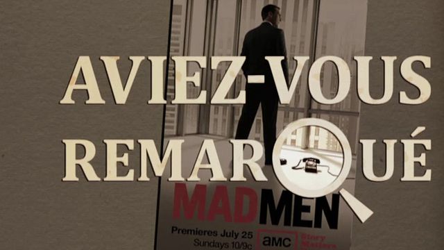 Les petits détails des plus grands films : "Aviez-vous remarqué ?" marche dans les pas de Dan Draper...