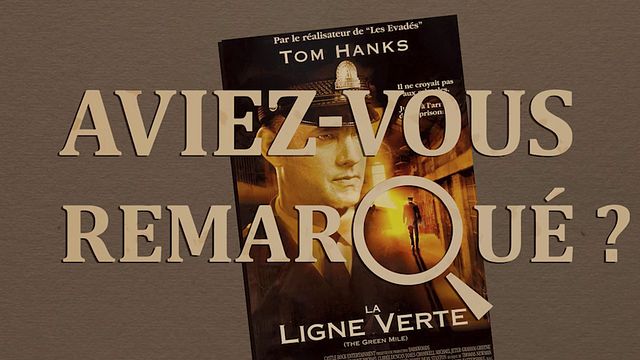 Les petits détails des plus grands films : "Aviez-vous remarqué ?" marche dans le couloir de la mort avec Tom Hanks et Stephen king...