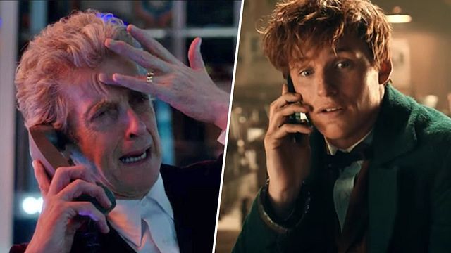 La version anglaise du Téléthon imagine un crossover entre&nbsp;Les Animaux Fantastiques et la série Doctor Who.