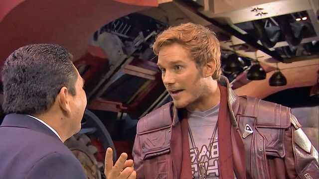 Guillermo, le bras droit de Jimmy Kimmel, va demander des conseils à&nbsp;Chris Pratt sur la plateau des&nbsp;Gardiens de la Galaxie 2 pour mieux jouer.