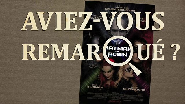 Les petits détails des plus grands films : "Aviez-vous remarqué ?" sort sa bat-carte de crédit...