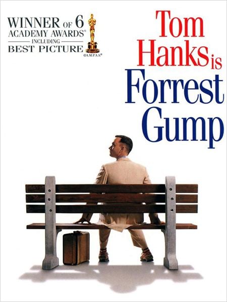 Forrest Gump : affiche Robert Zemeckis, Tom Hanks