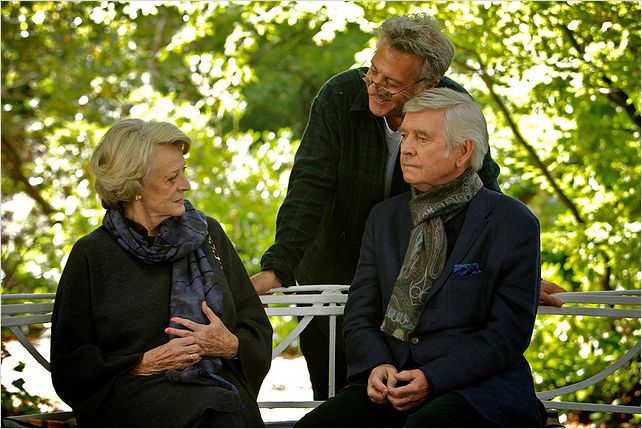 Quartet : Photo Dustin Hoffman, Maggie Smith, Tom Courtenay