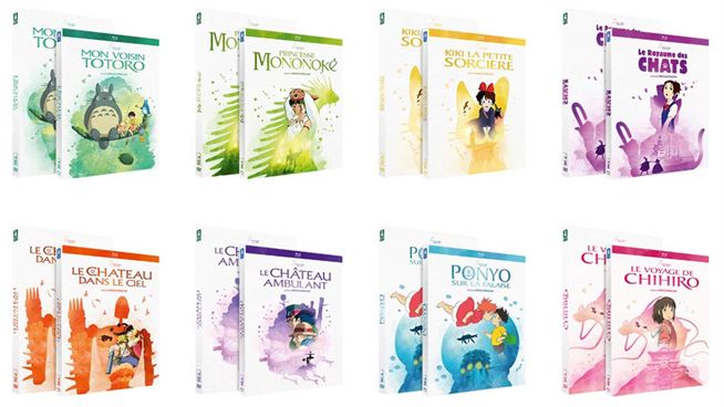 Ghibli : les chefs-d'œuvre du studio japonais dans une nouvelle collection  Blu-ray et DVD - Actus Ciné - AlloCiné