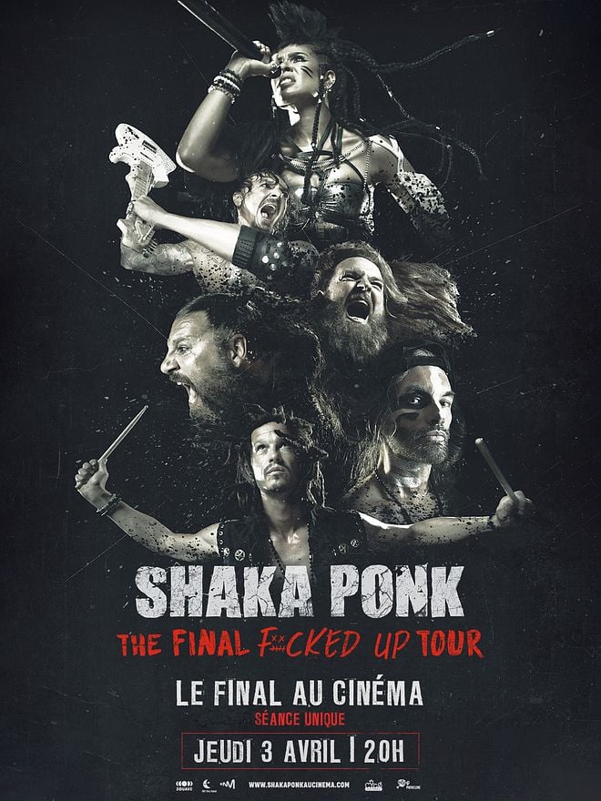 Shaka Ponk - The final fucked up tour - Le final au cinéma